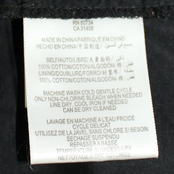 BCBgeneration Women's Floral Tie lined  Sleeveless cotton Short Dress size Large - Picture 6 of 7